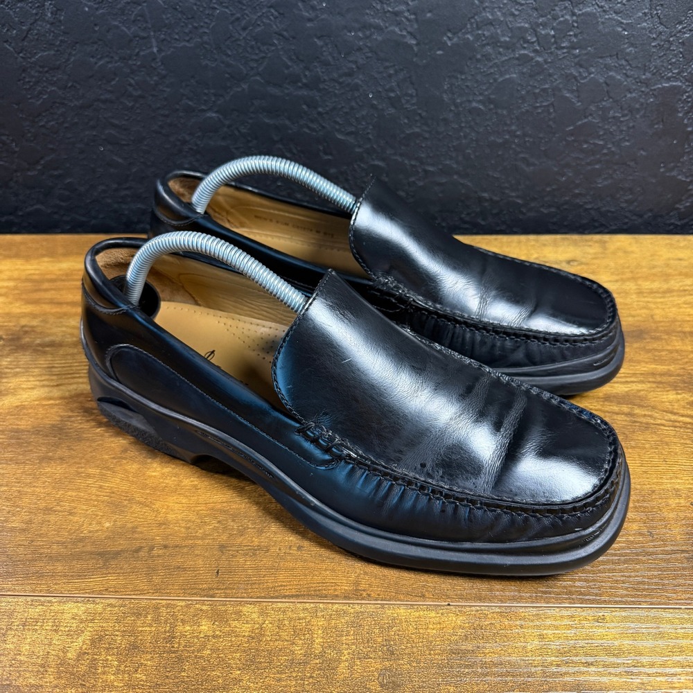 Cole Haan Air C01074 Black Leather‎ Loafers Mens 9.5M